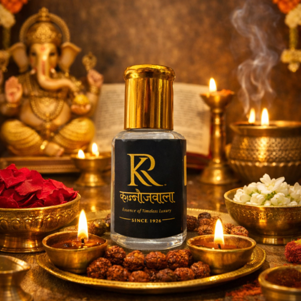Vrindavan Mogra Attar – Divine Floral Essence for Puja